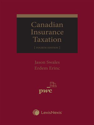 cover image of Canadian Insurance Taxation